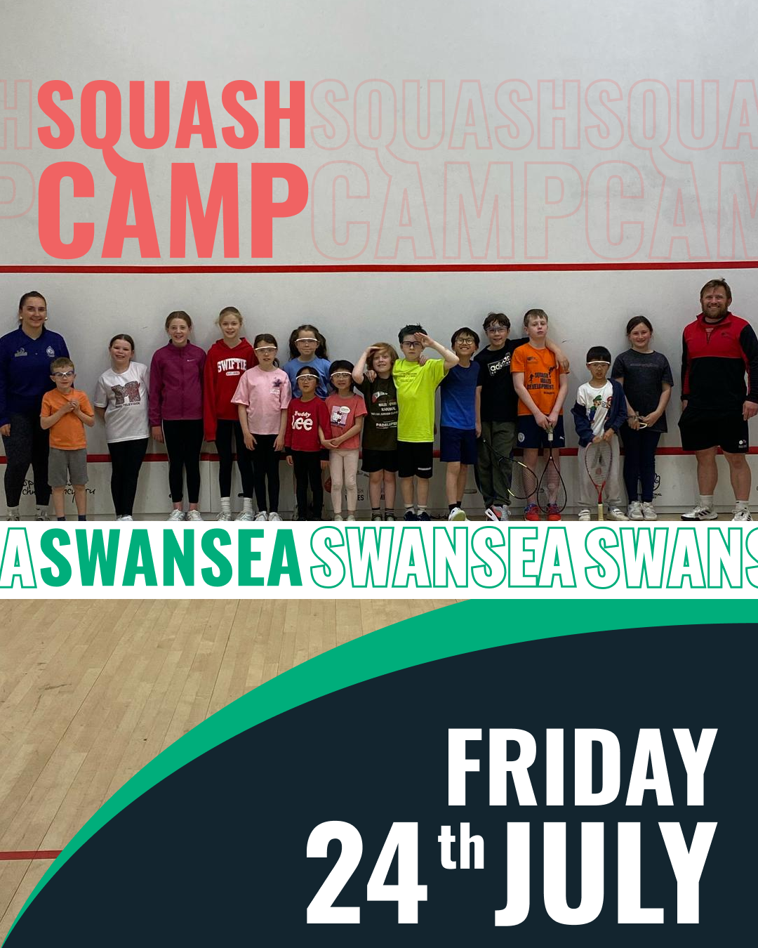 Squash Camp Swansea 24th July