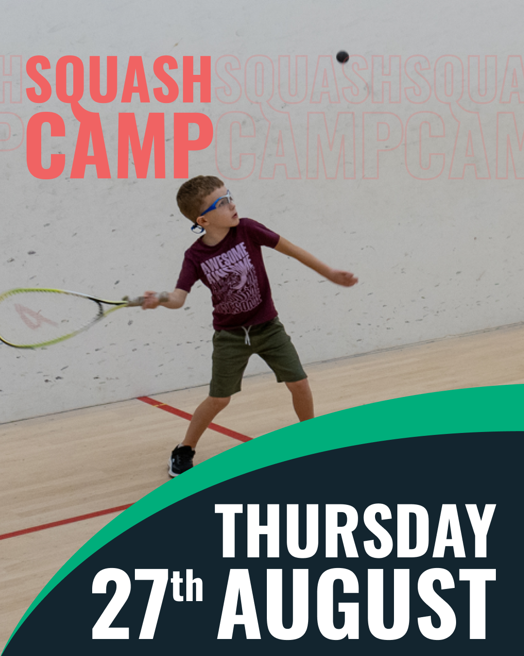 Squash Camp 27th August