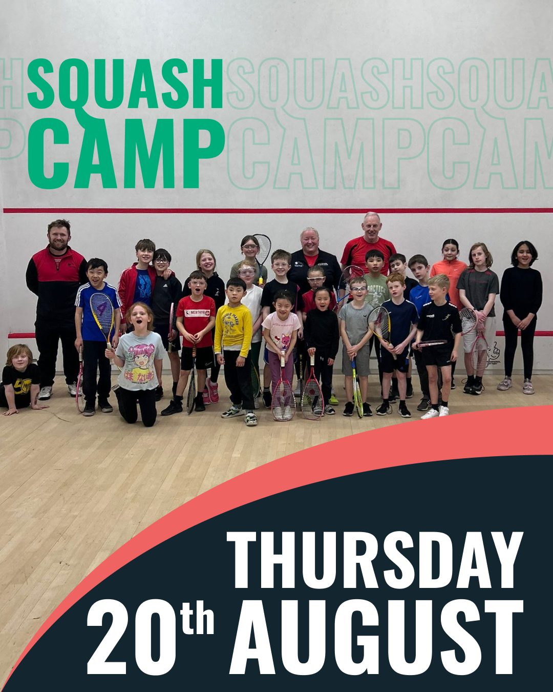 Squash Camp 20th August