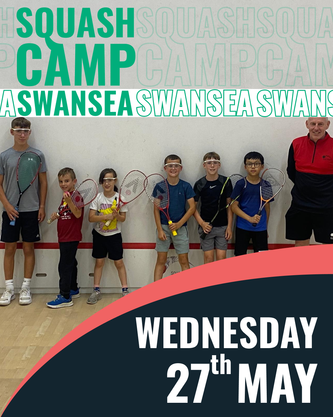 Squash Camp Swansea 27th May 2026